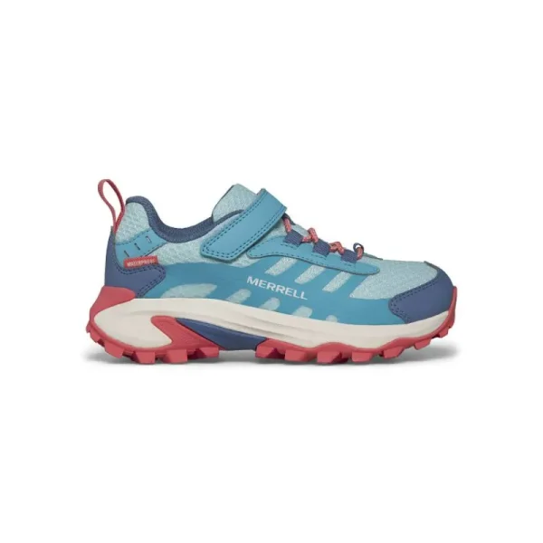 Merrell Enfant Moab Speed 2 Low A/C Waterproof - Enfants Turquoise/Coral Best Sale