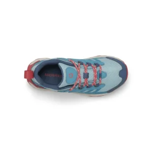 Merrell Enfant Moab Speed 2 Low Waterproof - Enfants Turquoise/Coral Online