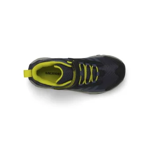 Merrell Enfant Moab Speed Mid 2 A/C Waterproof - Enfants Navy/HiVis Cheap