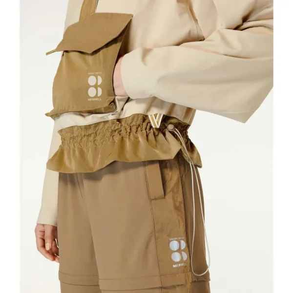 Merrell Femme Ascend Whisper Anorak X Sweaty Betty - Voir tout DoveBeige/AntiqueCopper Fashion