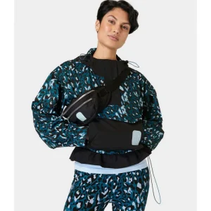 Merrell Femme Ascend Whisper Anorak X Sweaty Betty - Voir tout BlueBrushstrokeLeopard/Black Online