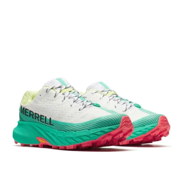 Merrell Homme Agility Peak 5 - Voir Tout White/Turquoise Hot