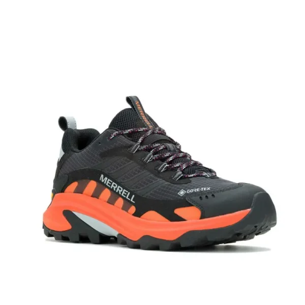 Merrell Homme Moab Speed 2 GORE-TEX® - Voir Tout Black/Orange Cheap