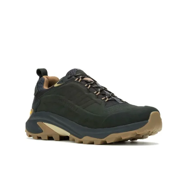 Merrell Homme Moab Speed 2 Leather Waterproof - Voir Tout Black New