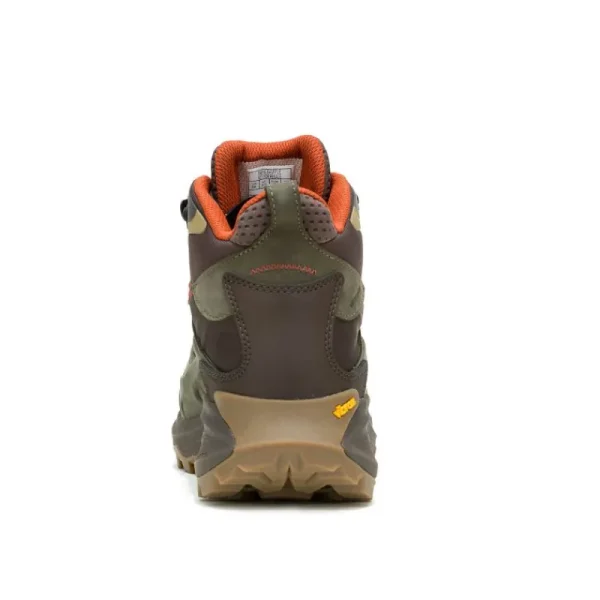 Merrell Homme Moab Speed 2 Leather Mid Waterproof - Voir Tout Olive Shop