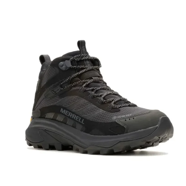 Merrell Homme Moab Speed 2 Mid GORE-TEX® - Voir Tout Black Online