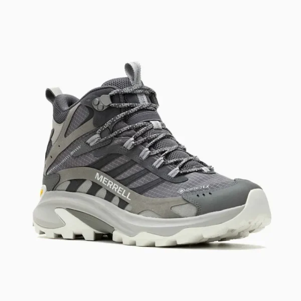 Merrell Homme Moab Speed 2 Mid GORE-TEX® Wide Width - Voir Tout Asphalt Fashion