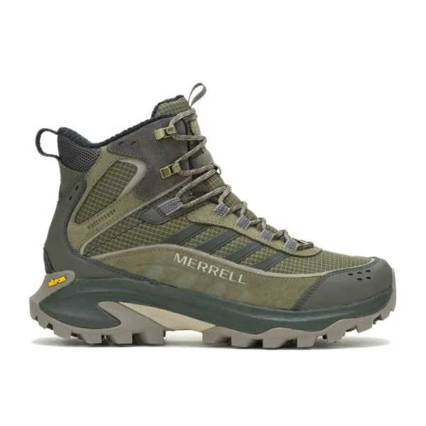 Merrell Homme Moab Speed 2 Thermo Mid Waterproof - Voir Tout Olive Shop