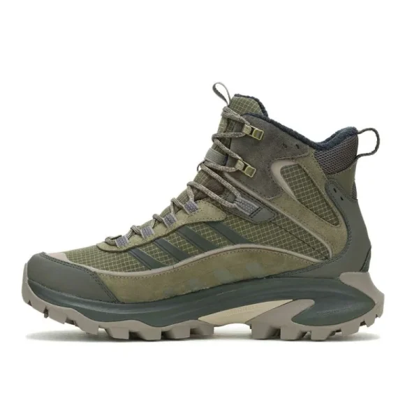 Merrell Homme Moab Speed 2 Thermo Mid Waterproof - Voir Tout Olive Shop