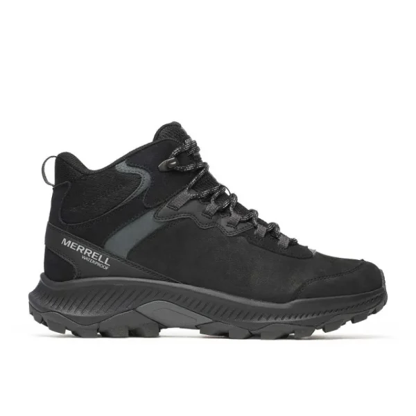 Merrell Homme Speed Strike 2 Mid Leather Waterproof - Voir Tout Black Best