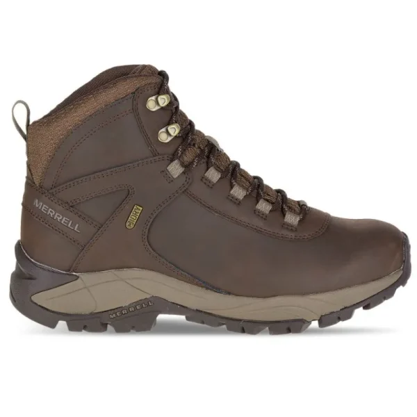 Merrell Homme Vego Mid Leather Waterproof - Voir Tout Espresso Hot