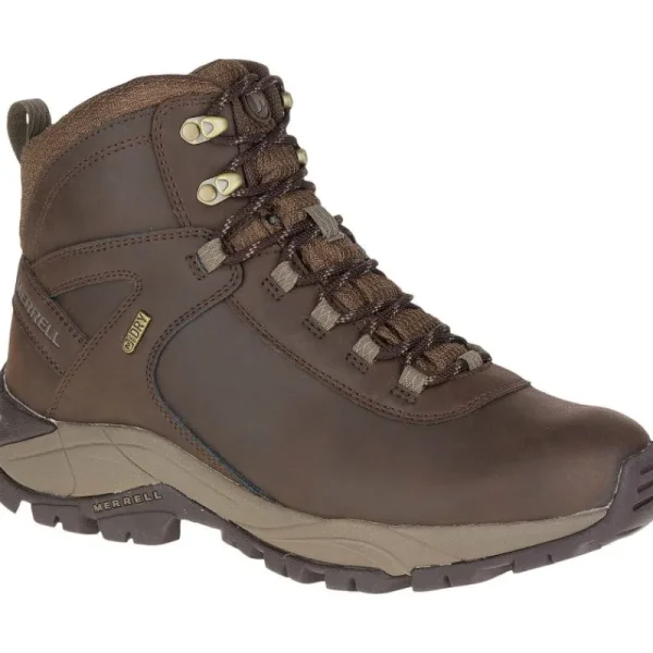 Merrell Homme Vego Mid Leather Waterproof - Voir Tout Espresso Hot