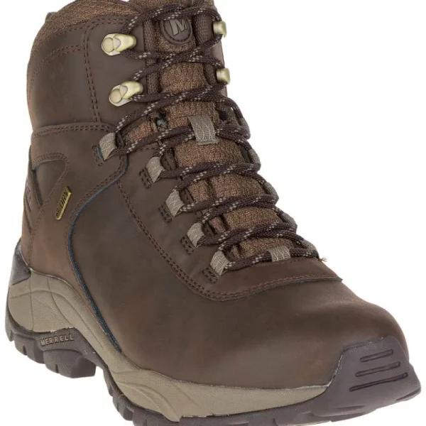 Merrell Homme Vego Mid Leather Waterproof - Voir Tout Espresso Hot