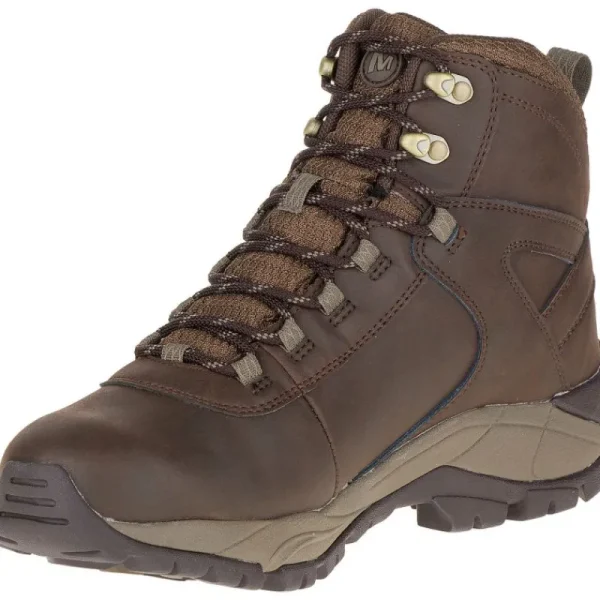 Merrell Homme Vego Mid Leather Waterproof - Voir Tout Espresso Hot