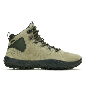 Merrell Homme Wrapt Mid Waterproof - Voir Tout Olive/Black Sale