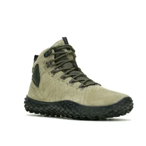 Merrell Homme Wrapt Mid Waterproof - Voir Tout Olive/Black Sale