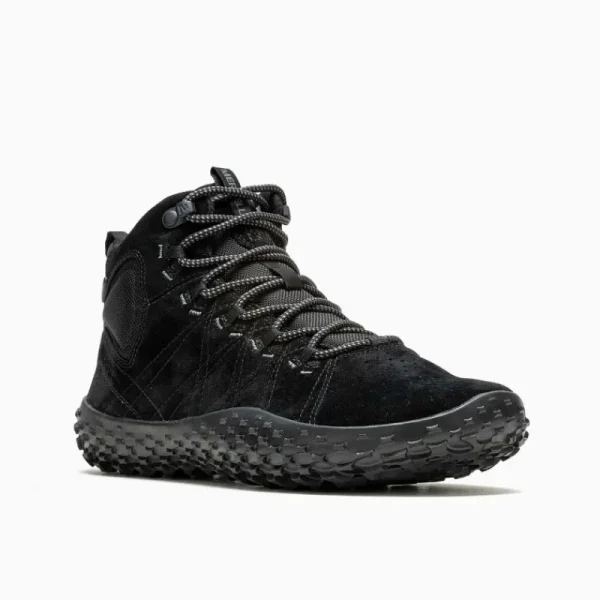 Merrell Homme Wrapt Mid Waterproof - Voir Tout Black/Black Sale